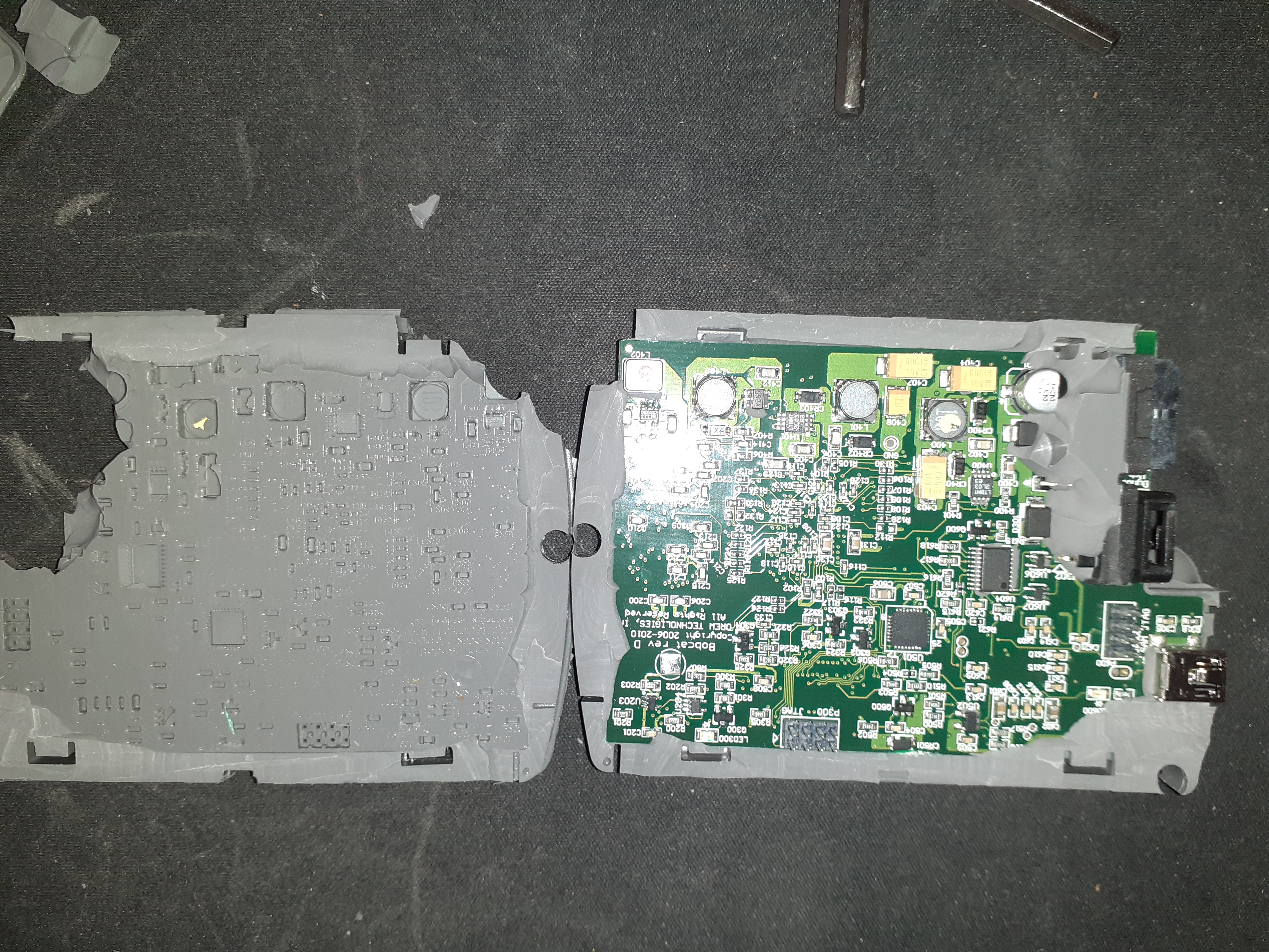 PCB ouvert